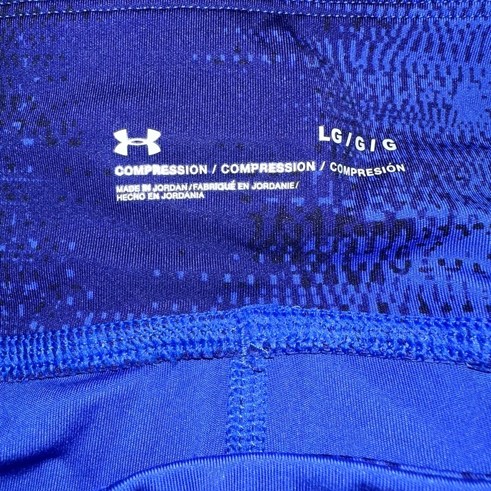 Under Armour Blue Leggings for Active Performance - Picture 3 of 5
